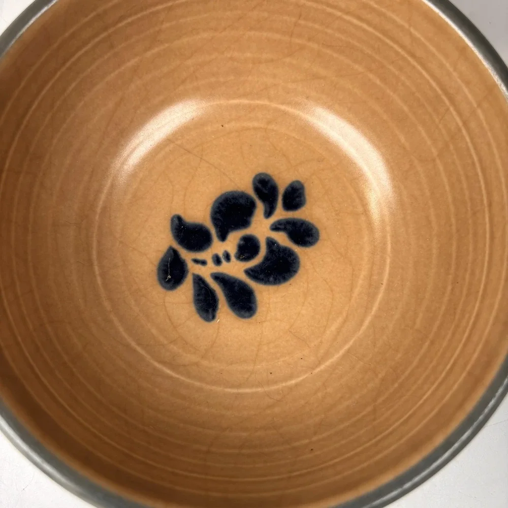 Pfaltzgraff Stoneware Soup Cereal Bowl 009 Cottage core Pattern Vintage Set of 4